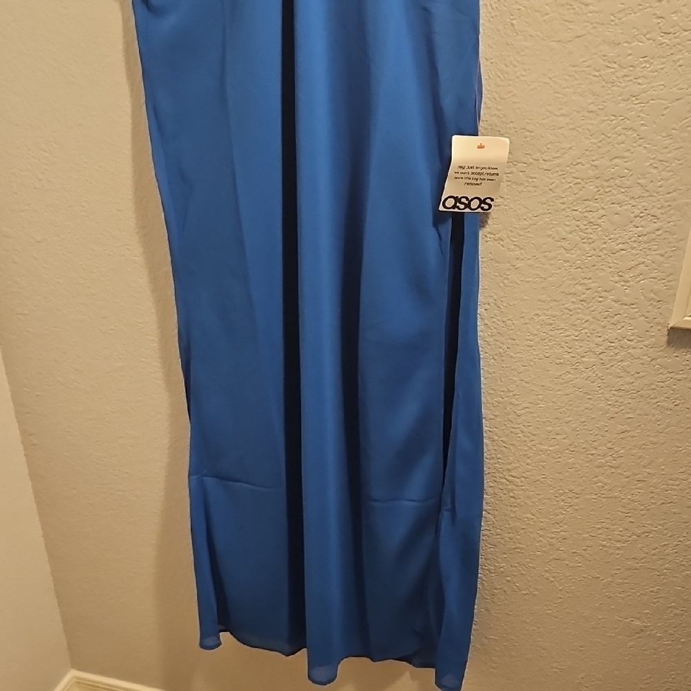 ASOS Cowl Neck Chiffon Maxi Dress - Picture 6 of 8